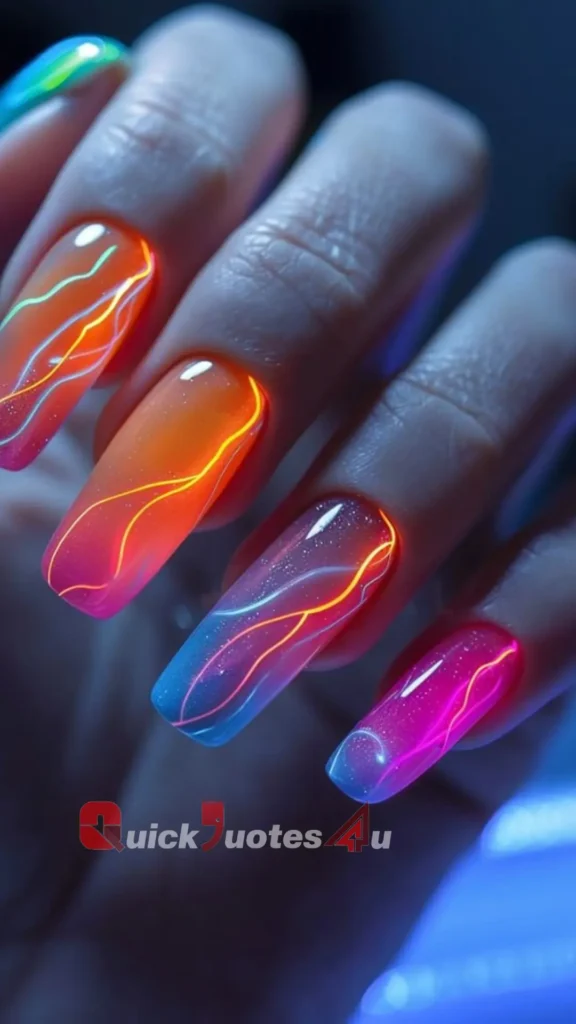 Top Trends in Summer Nail Art for 2025: Vacation-Ready Looks You’ll Love 4 Bright Neon Shades