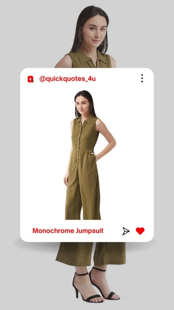21 Stunning Outfit Ideas for Girls on Graduation Day 9 Monochrome Jumpsuit