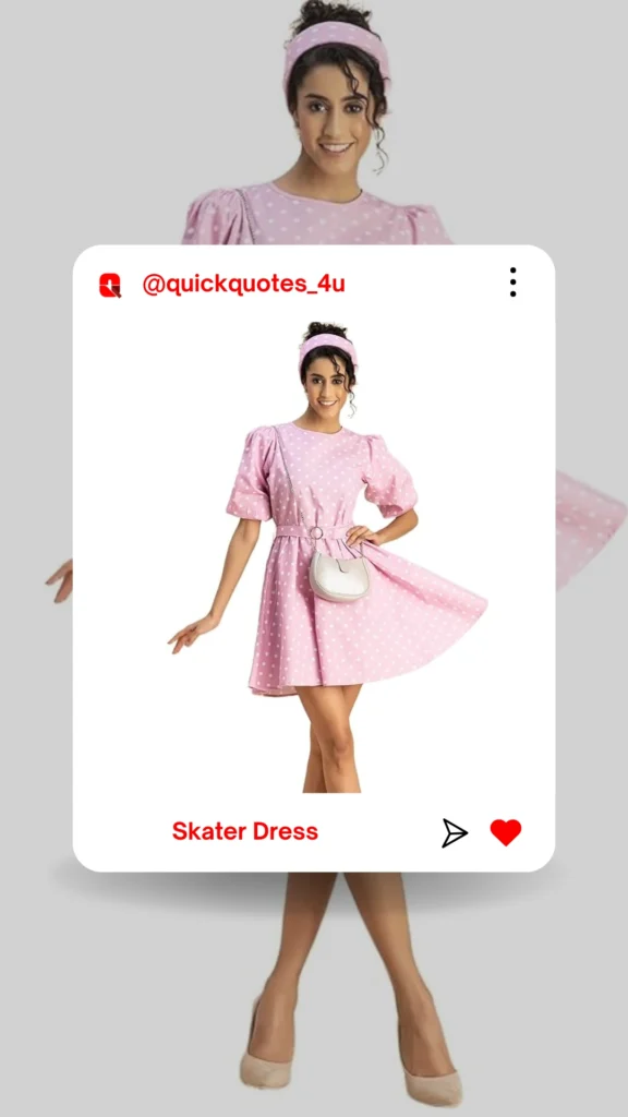 21 Stunning Outfit Ideas for Girls on Graduation Day 20 Skater Dress