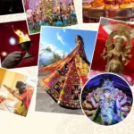 Complete Guide to Navratri Wishes 2025: Heartfelt Messages, Greetings & Blessings 17 Shubh Navratri text with floral decorations and diya