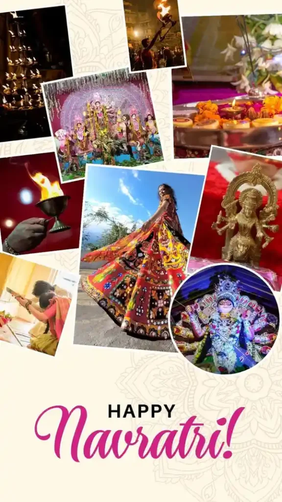 Best Navratri status updates captions