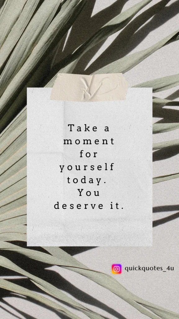 Heart-shaped decor with stylish self-love quote for Instagram feed