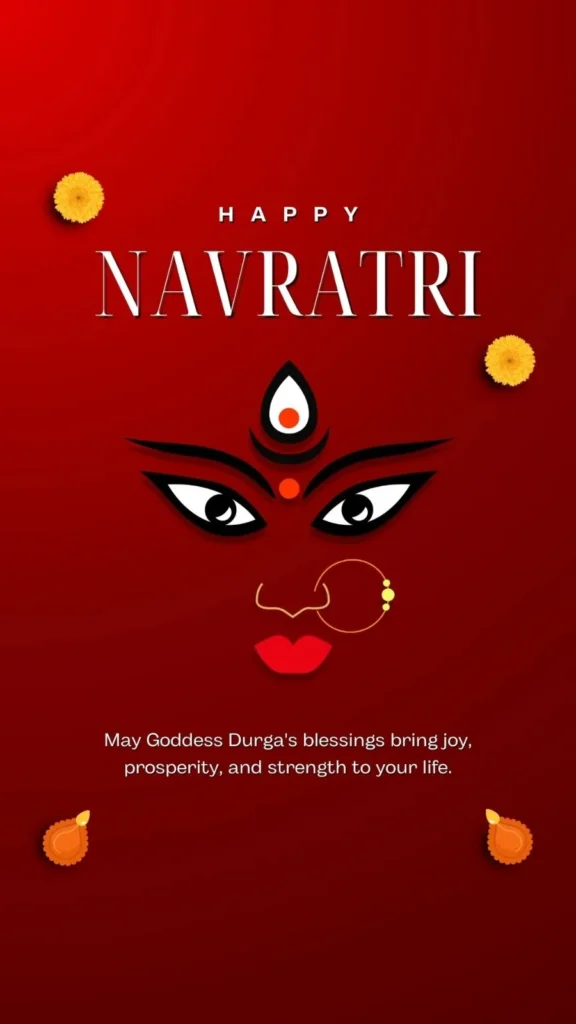 Navratri gratitude joy wishes