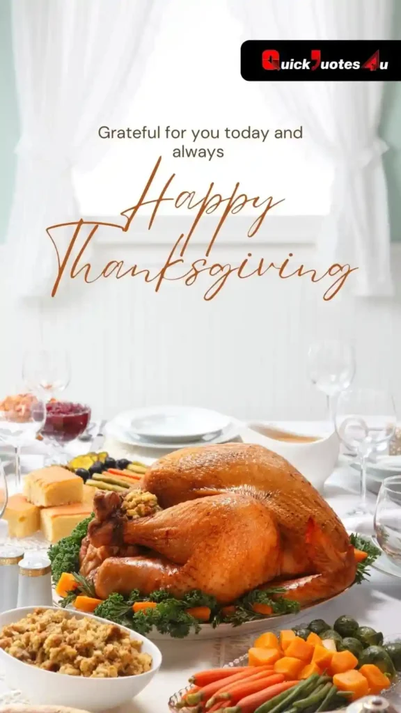 thanksgiving wishes with turkey