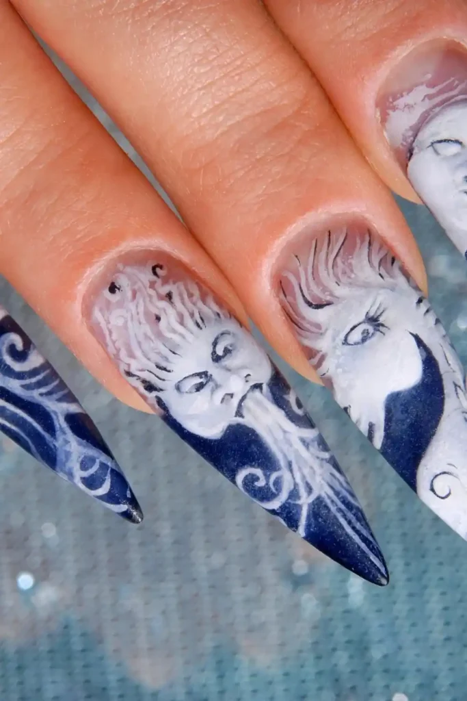 Best Halloween Nail Art Ideas 2025 You'll Want to Try Right Now 13 3d halloween nail art trends 2025