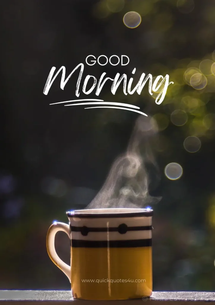 good morning quotes coffee