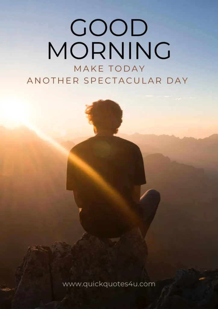 good morning quotes nature