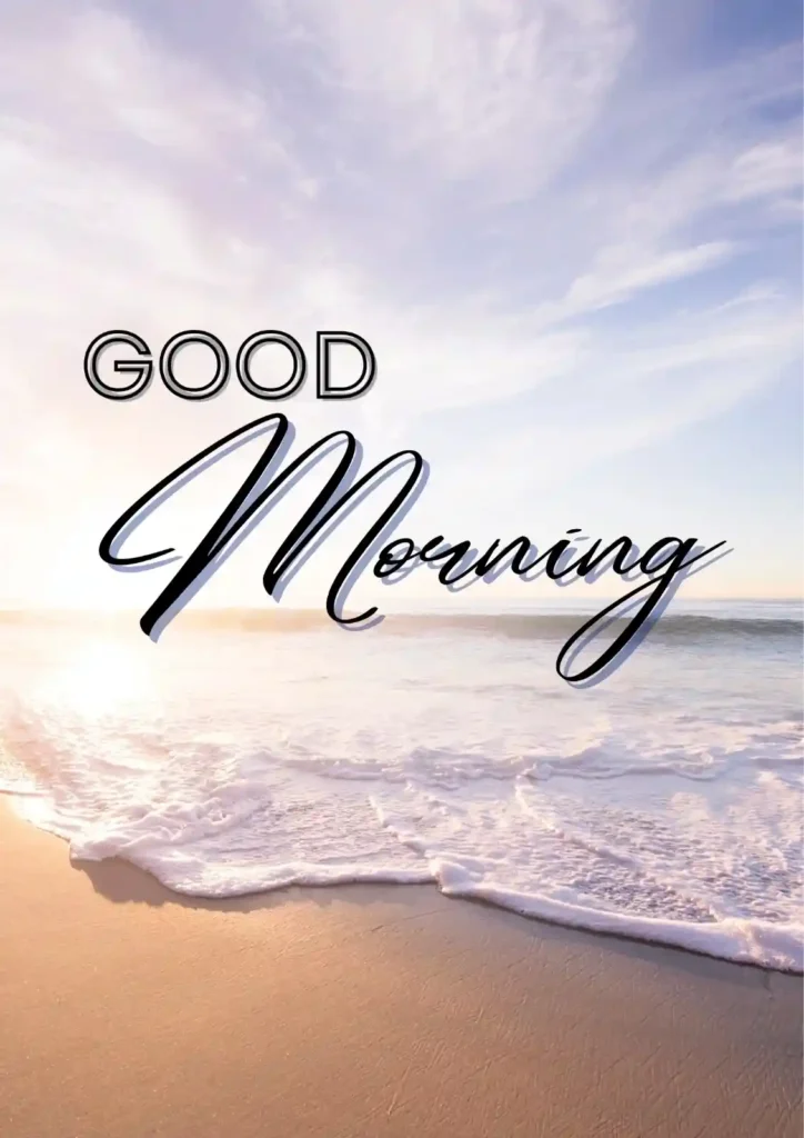 good morning quotes ocean