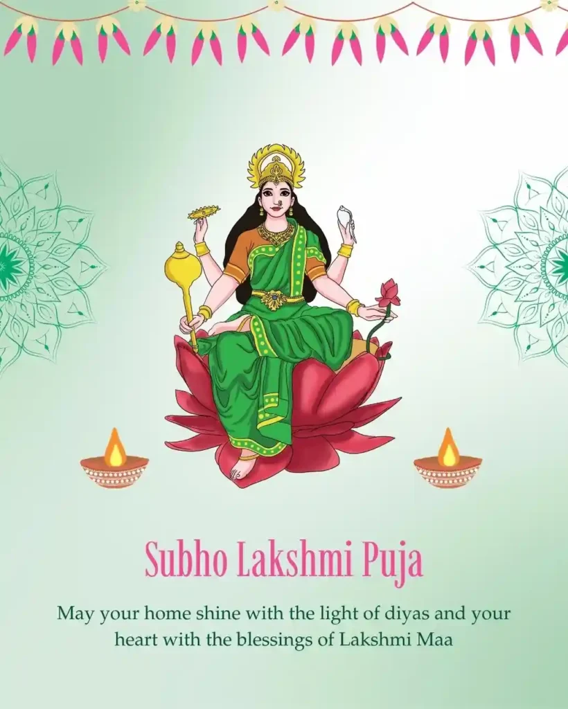 happy laxmi puja 2025 greetings