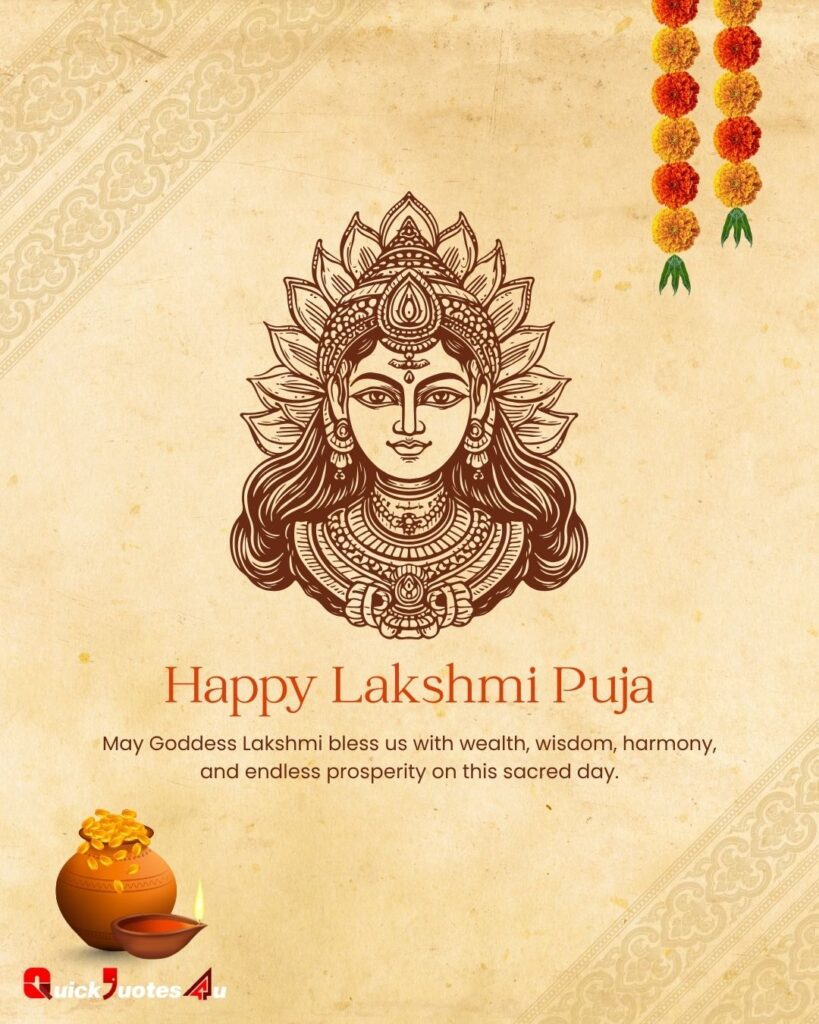 Heartfelt greetings and messages for Laxmi Puja 2025