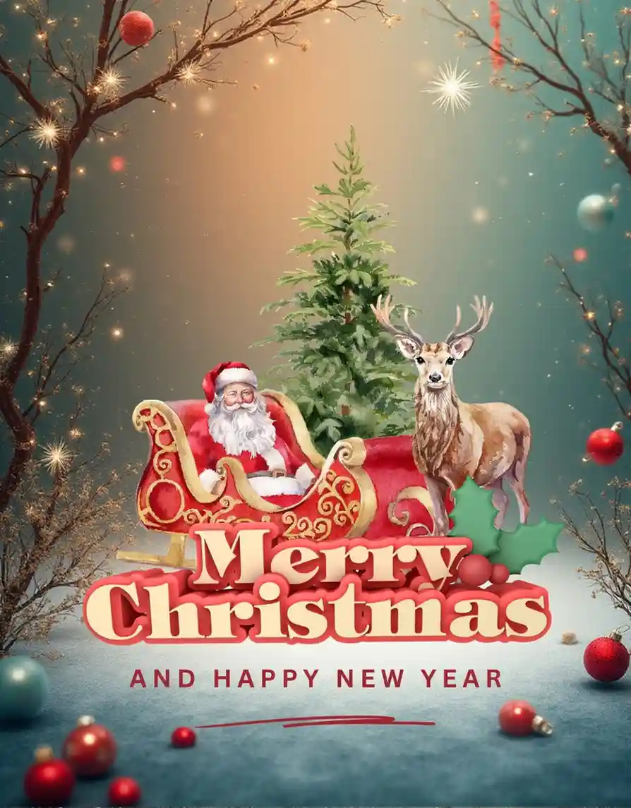 Funny Merry Christmas captions for Instagram