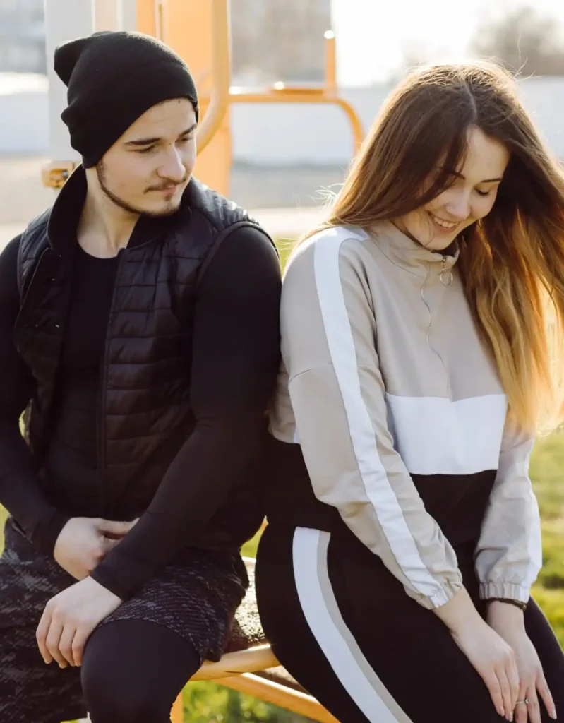 minimalist neutral beige sweatshirt winter fashion