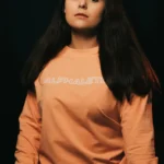 Bold burgundy statement sweatshirt winter 2025