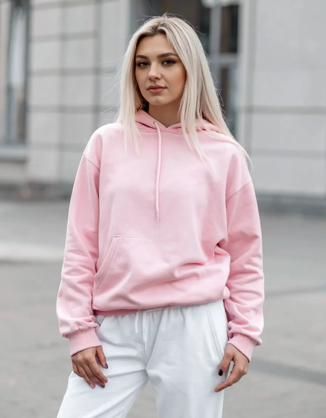 Sustainable organic cotton sweatshirt winter 2025