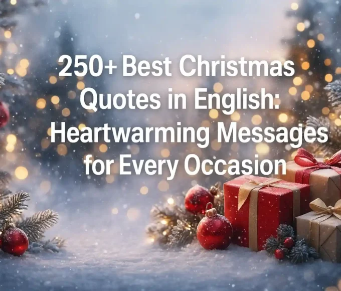 Christmas Quotes in English