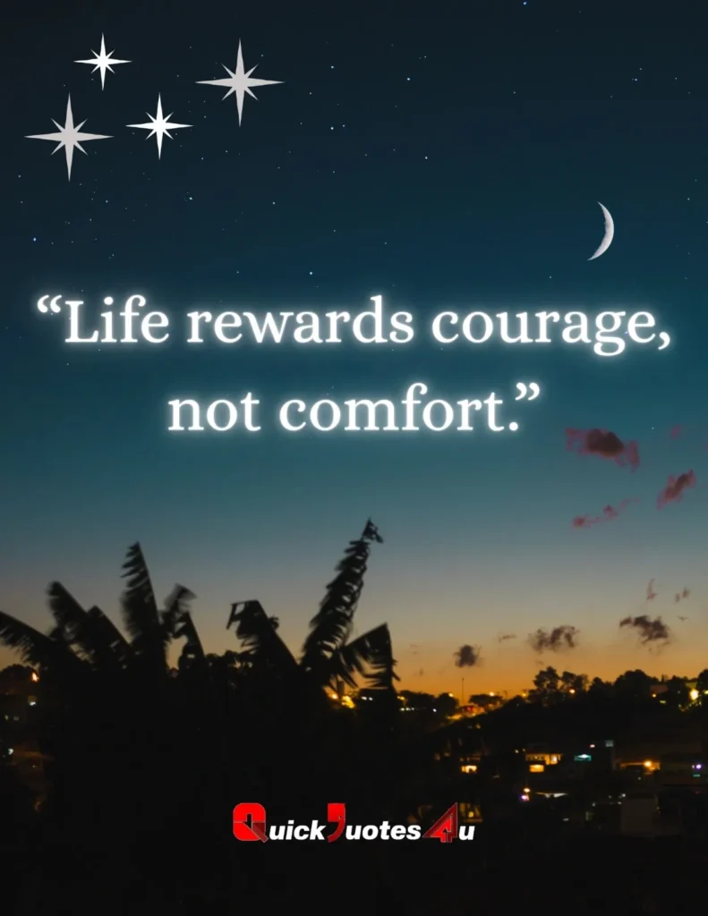 Calm life quote with peaceful background
