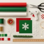 Christmas board decoration craft supplies