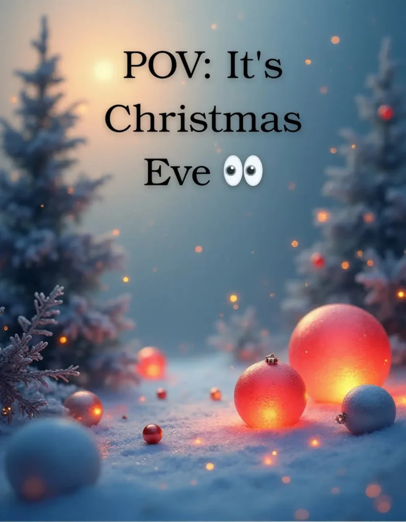 Aesthetic Christmas vibes captions for feed