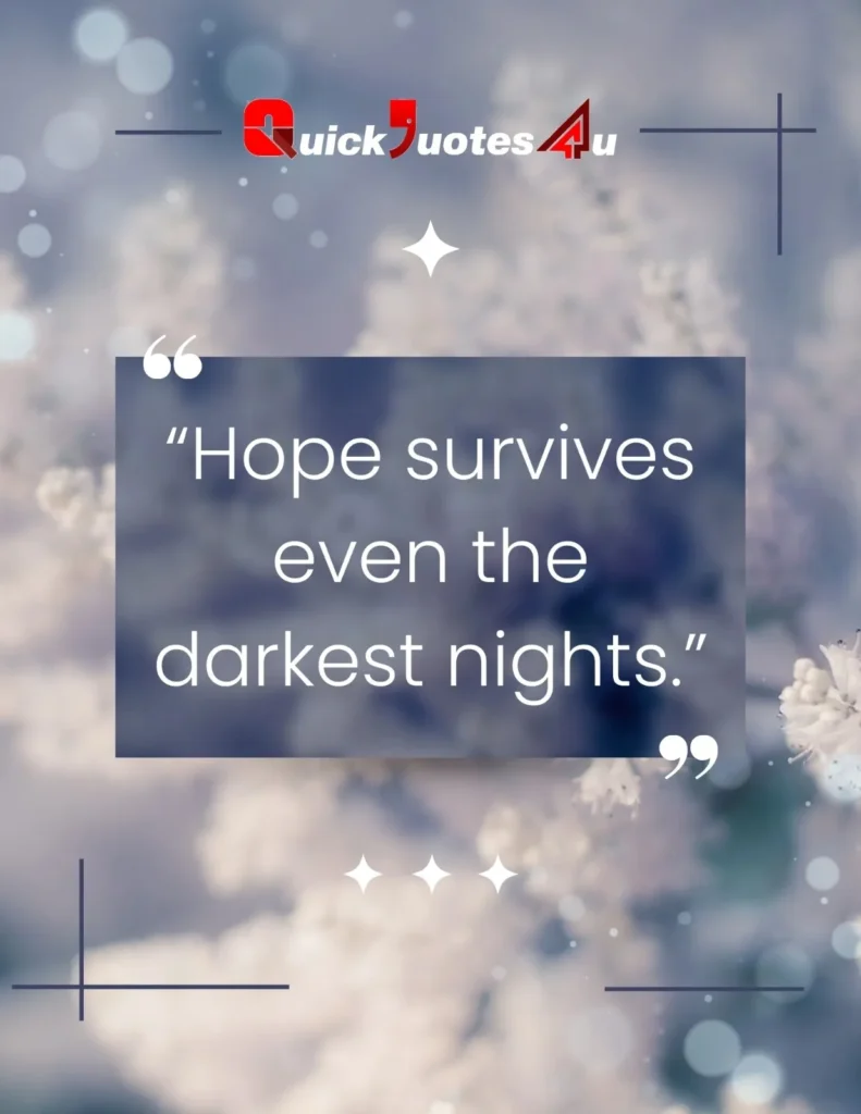 Heart-touching quote with calming visuals