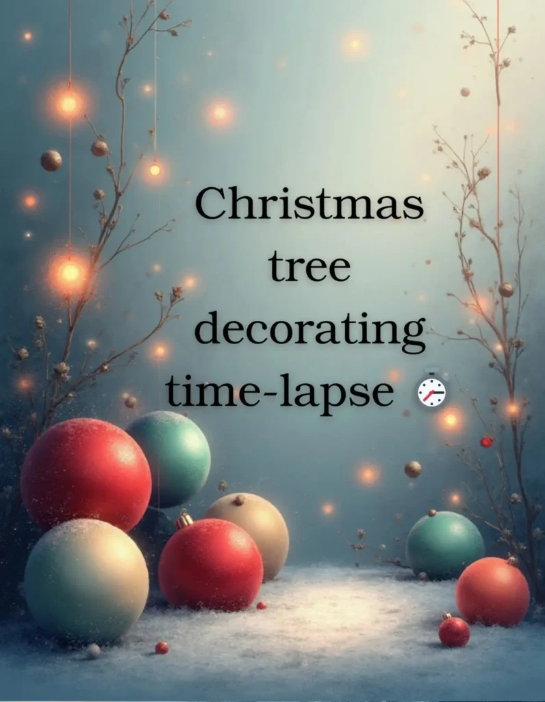 Traditional Merry Christmas caption examples