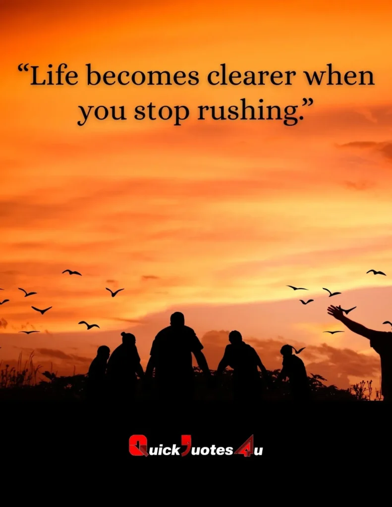 Motivational life quote with peaceful scenery