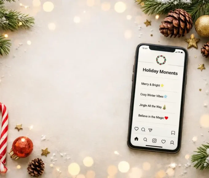 short christmas captions for instagram