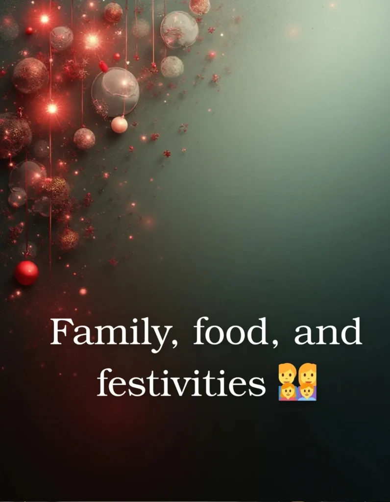 Short festive captions for Instagram stories