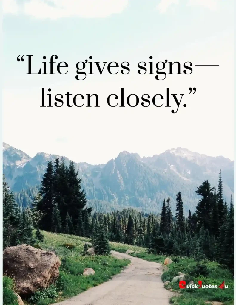 Wise life quote for inspiration